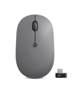 Lenovo Go USB-C Wireless Mouse ratón Oficina Ambidextro RF inalámbrico Óptico 2400 DPI