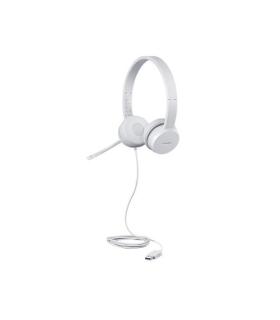 Lenovo GXD1E71385 auricular y casco Auriculares Alámbrico Muñeca Llamadas Música USB tipo A Gris