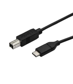 StarTech.com Cable de 3m USB-C a USB-B de Impresora - Cable Adaptador USB Tipo C a USB B