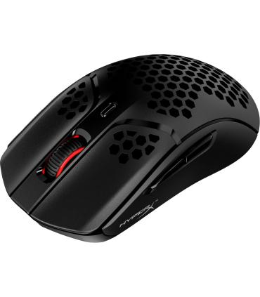 HyperX Ratón Pulsefire Haste - Ratón inalámbrico gaming (negro)