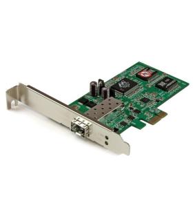 StarTech.com Tarjeta PCI Express Adaptadora de Red Gigabit con 1 Puerto SFP Abierto - NIC Ethernet PCI-E de Fibra