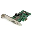 StarTech.com Tarjeta PCI Express Adaptadora de Red Gigabit con 1 Puerto SFP Abierto - NIC Ethernet PCI-E de Fibra