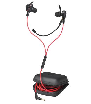 Trust TRU GXT 408 Auriculares Alámbrico Dentro de oído Juego Negro, Rojo