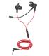 Trust TRU GXT 408 Auriculares Alámbrico Dentro de oído Juego Negro, Rojo