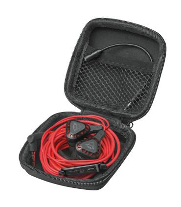 Trust TRU GXT 408 Auriculares Alámbrico Dentro de oído Juego Negro, Rojo