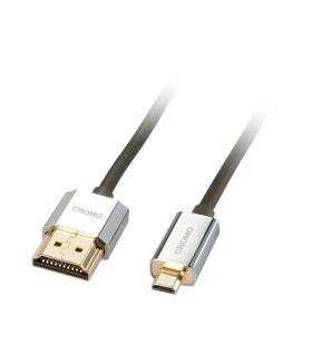 Lindy 41682 cable HDMI 2 m HDMI tipo A (Estándar) HDMI tipo D (Micro) Negro