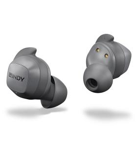 Lindy LE400W Auriculares Inalámbrico Dentro de oído Música uso diario USB Tipo C Bluetooth Gris