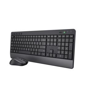 Trust Trezo teclado Ratón incluido Universal RF inalámbrico QZERTY Español Negro