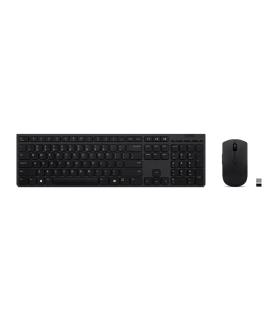 Lenovo 4X31K03961 teclado Ratón incluido RF Wireless + Bluetooth Portugués Gris