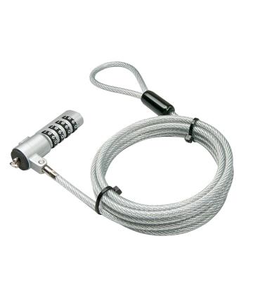 Lindy 20980 cable antirrobo Acero inoxidable 1,8 m