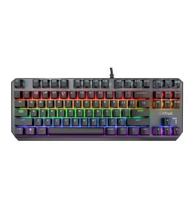 Trust GXT 834 CALLAZ teclado Juego USB QWERTY Negro