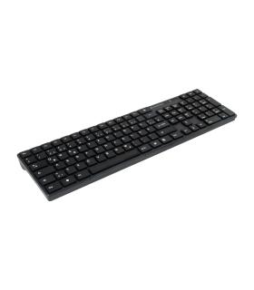 Conceptronic ORAZIO01DE teclado Ratón incluido Hogar RF inalámbrico QWERTY Alemán Negro