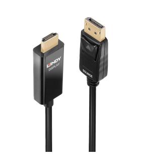 Lindy 40926 adaptador de cable de vídeo 2 m DisplayPort HDMI tipo A (Estándar) Negro