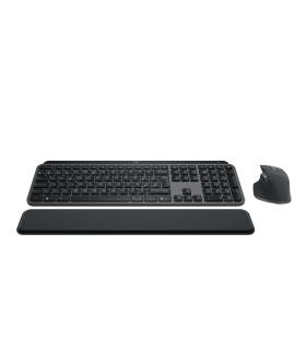 Logitech MX Keys S Combo teclado Ratón incluido Oficina RF Wireless + Bluetooth QWERTY Español Grafito