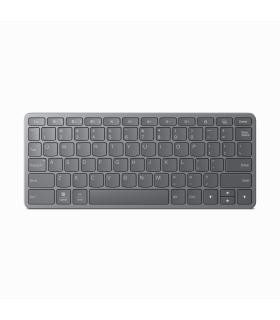 Lenovo ZG38C05816 teclado Universal USB + Bluetooth QWERTY Español, Inglés del Reino Unido Gris