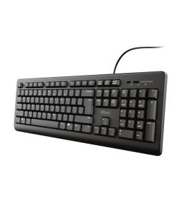 Trust TK-150 teclado Universal USB QWERTY Español Negro