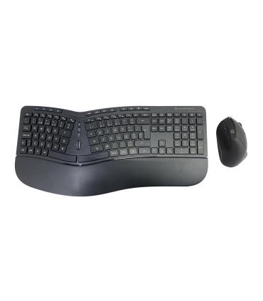 Conceptronic ORAZIO02PT teclado Ratón incluido Oficina RF inalámbrico QWERTY Portugués Negro