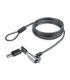 StarTech.com NANOK-LAPTOP-LOCK cable antirrobo Negro, Plata 2 m