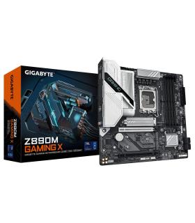 GIGABYTE Placa base Z890M GAMING X - Compatible con procesadores Intel Core Ultra (Serie 2), 8+1+2 fases VRM, hasta 8800MHz