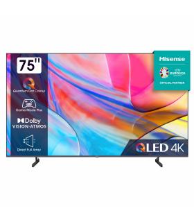 Hisense 75A79KQ Televisor 190,5 cm (75") 4K Ultra HD Smart TV Wifi Antracita 250 cd   m²