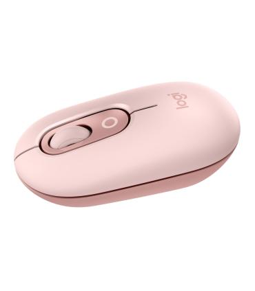 Logitech POP Mouse, ratón inalámbrico Bluetooth compacto y portátil con botones programables y clics discretos, tecnología