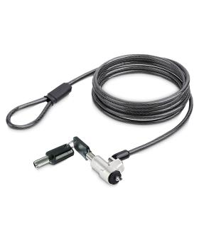 StarTech.com NBLWK-LAPTOP-LOCK cable antirrobo Negro, Plata 2 m