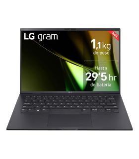 LG Gram 14Z90S Intel Core Ultra 5 125H Portátil 35,6 cm (14") WUXGA 16 GB LPDDR5-SDRAM 512 GB SSD Windows 11 Pro Negro