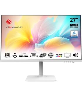 MSI Modern MD272XPW pantalla para PC 68,6 cm (27") 1920 x 1080 Pixeles Full HD Blanco