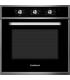 Horno Tradicional CORBERO CCHM603X Limpieza Cristal Negro 70L Negro