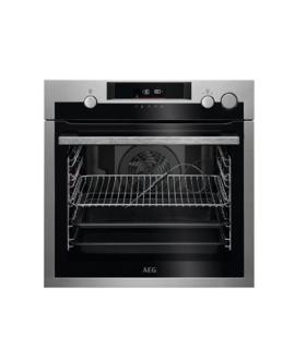 Horno a Vapor AEG BSE572360M SteamCrisp Limpieza Piroltica 72L Inox display Explore