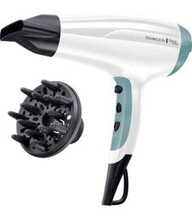 Secador de pelo REMINGTON 45555560100 D5216 Azul, Blanco 2300W Shine Therapy