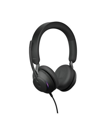 Jabra 24189-999-899 auricular y casco Auriculares Alámbrico Diadema Llamadas Música USB Tipo C Negro