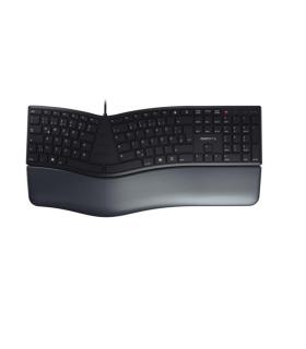 CHERRY KC 4500 ERGO teclado Universal USB QWERTY Español Negro