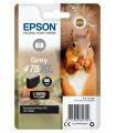 Epson Squirrel Singlepack Grey 478XL Claria Photo HD Ink