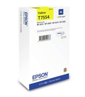 Epson Cartucho T7554 amarillo XL