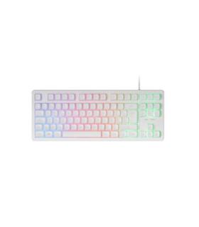 Mars Gaming Teclado MK023 TKL FRGB Blanco