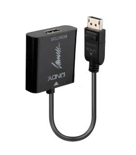 Lindy 41068 adaptador de cable de vídeo 1,5 m DisplayPort HDMI tipo A (Estándar) Negro