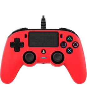 MANDO PS4 NACON COMPACT ROJO   WRLS