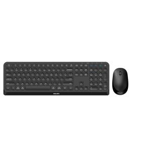 Philips 4000 series SPT6407B 16 teclado Ratón incluido Universal RF Wireless + Bluetooth QWERTY Inglés Negro