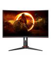 AOC CQ27G2S/BK pantalla para PC 68,6 cm (27") 2560 x 1440 Pixeles Quad HD Negro, Rojo