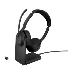 Jabra 25599-999-889 auricular y casco Auriculares Inalámbrico y alámbrico Diadema Oficina Centro de llamadas Bluetooth Base de