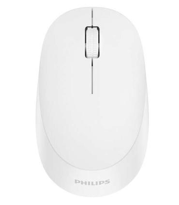 Philips SPK7407W 00 ratón Oficina Ambidextro RF Wireless + Bluetooth Óptico 1600 DPI