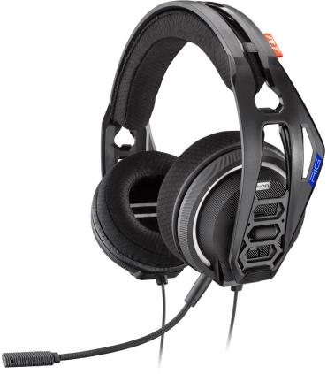 POLY RIG 400HS Auriculares Alámbrico Diadema Juego Negro, Azul