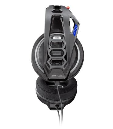 POLY RIG 400HS Auriculares Alámbrico Diadema Juego Negro, Azul