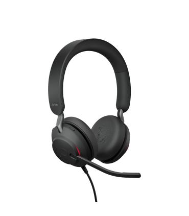 Jabra Evolve2 40 SE Auriculares Alámbrico Diadema Llamadas Música USB Tipo C Negro