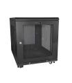 StarTech.com Armario Rack para Servidores 12U 19" 4 Columnas - Rack de Servidores con Cerradura y Seguro - Rack con Ruedas y