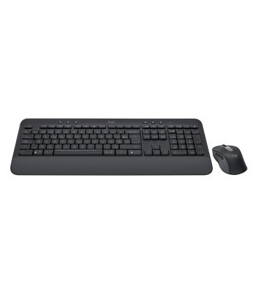 Logitech Signature MK650 Combo For Business teclado Ratón incluido Oficina Bluetooth AZERTY Belga Grafito