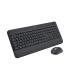 Logitech Signature MK650 Combo For Business teclado Ratón incluido Oficina Bluetooth AZERTY Belga Grafito