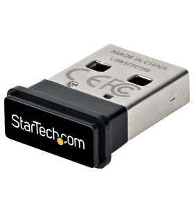 StarTech.com Adaptador USB a Bluetooth 5.0, Dongle Conversor para Ordenador Portátil Teclado Ratón, Convertidor BT 5.0 para