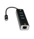 V7 V7UCRJ45USB3 base para portátil y replicador de puertos USB Tipo C Negro